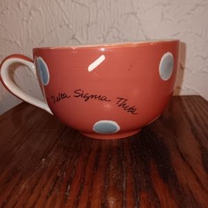 College Soup mug,  delta, sigma, theta